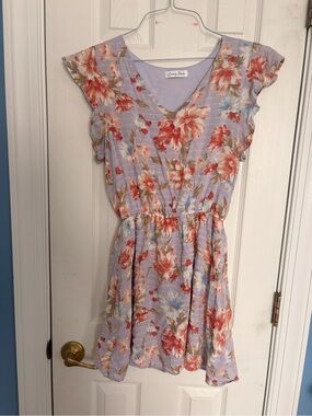 emory park Lavender Top with Script Label